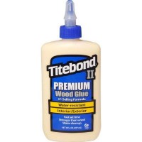 Titebond II, PREMIUM Wood Glue, waterproof, highest strength (237ml) made in USA