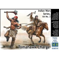 MASTER BOX LTD - MB35192 - Serie Guerre indiane, attacco Tomahawk scala 1:35                                                   .
