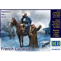 MASTER BOX LTD - MB3207 - Corazziere Francese Napoleonico scala 1:32 due figure e cavallo                                      .