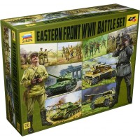 ZVEZDA - 1/72 EASTERN FRONT WWII Battle Set                                                                                    .