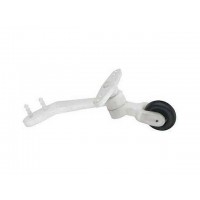 DUBRO - Micro Steerable Tail Wheel - Length of Mount: 1.6" (41mm) - Length of Steering Arm: 1.2" (27mm) - Weight: 0.06oz (1.75g)