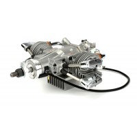 SAITO FG-57TS TWIN S Gasoline Engine (4Tempi Benzina) CON CENTRALINA E SCARICHI FLESSIBILI