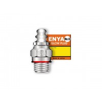 ENYA - GLOW PLUG NO.6 - COLD (per motori da competizione con alte prestazioni, alto numero di giri e molta compressione)