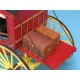 SCATOLA MONTAGGIO DILIGENZA STAGE COACH - OLD WEST 1:10