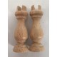 EURONAVI - COLONNE LEGNO PER BASAMENTO MM.45 (2 PZ)