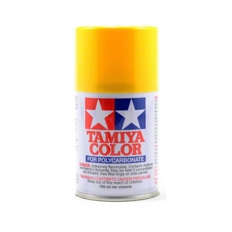 TAMIYA - PS-6 Yellow SPRAY 100ml PER POLIC./LEXAN