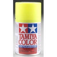TAMIYA - PS-27 Fluorescent Yellow SPRAY 100ml PER POLIC./LEXAN