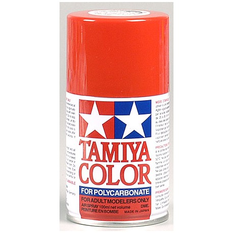 TAMIYA - PS-34 Bright Red Ferrari SPRAY 100ml PER POLIC./LEXAN