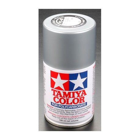 TAMIYA - PS-48 Metal Silver SPRAY 100ml PER POLIC./LEXAN