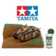 TAMIYA - FONDO PER DIORAMA VERDE PRATO - Diorama Texture Paint - Grass Effect GREEN 100ml