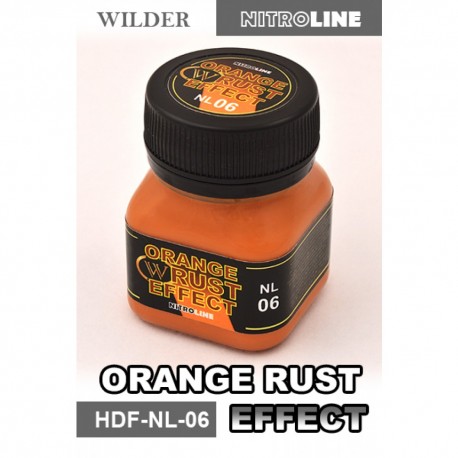 ADAM WILDER - NITRO LINE EFFETTO RUGGINE ARANCIONE (50ml) #HDF-NL-06                                                           .