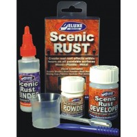 DELUXE - SCENIC RUST- SET COMPONENTI PER RIPRODURRE LA RUGGINE #BD27                                                           .