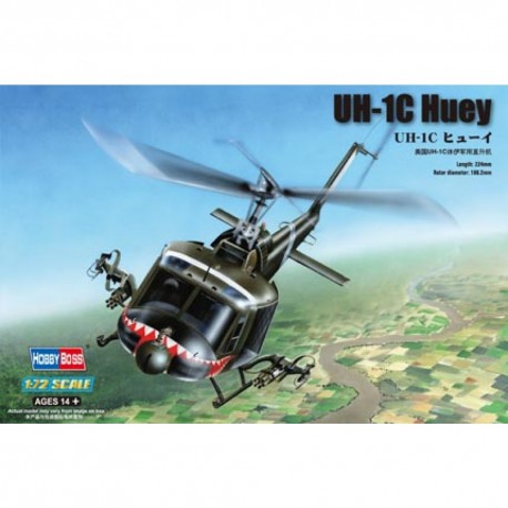 HOBBY BOSS - UH-1C Huey 1:72                                                                                                   .