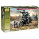ZVEZDA - 1/35 GERMAN WWII MOTORCYCLE R12 WITH CREW