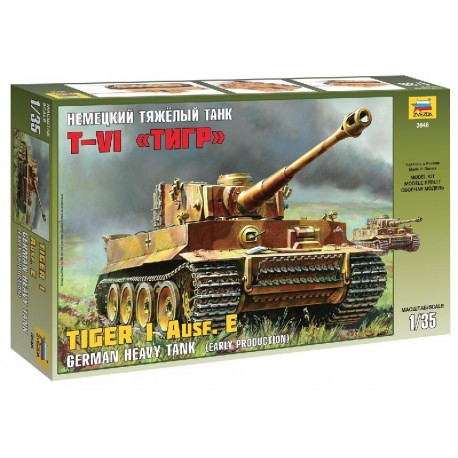 ZVEZDA - 1/35 TIGER I AUSF. E EARLY