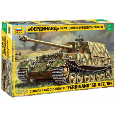 ZVEZDA - 1/35 FERDINAND Sd.Kfz 184