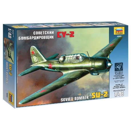 ZVEZDA - 1/48 SU-2 SOV.LIGHT BOMBER