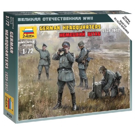 ZVEZDA - 1/72 GERMAN HQ WWII