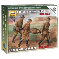 ZVEZDA - 1/72 SOVIET MEDICAL PERSONNEL