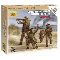 ZVEZDA - 1/72 BRITISH INFANTRY 1939-1942