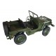 US JEEP WILLYS MB 4WD MILITARE RADIOCOMANDATA SCALA 1/10