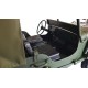 US JEEP WILLYS MB 4WD MILITARE RADIOCOMANDATA SCALA 1/10