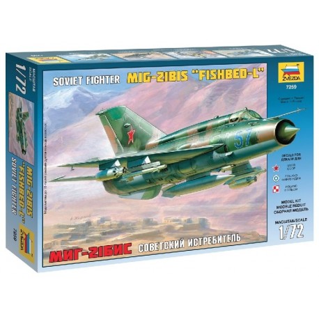 ZVEZDA - 1/72 MIG-21 bis FISHBED-L