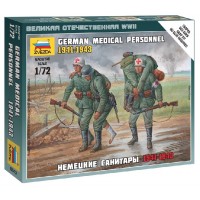 ZVEZDA - 1/72 GERMAN MEDICAL PERSONNEL