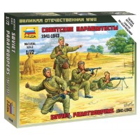 ZVEZDA - 1/72 SOVIET PARATROOPS WWII