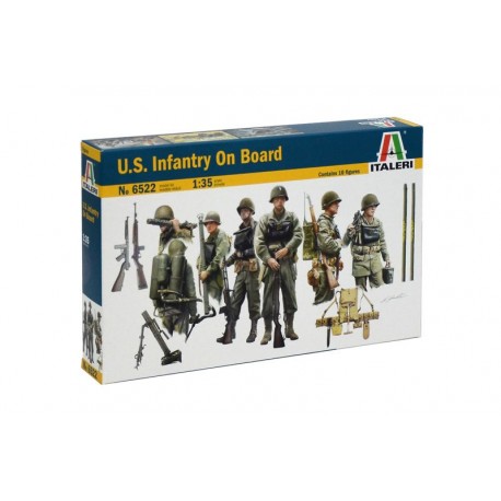 ITALERI - 1/35 U.S. INFANTRY ON BOARD