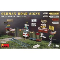 MiniArt - 1/35 German Road Signs WW2 (Eastern Front Set 1)