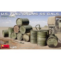 MiniArt - 1/35 U.S. Fuel Drums (55 Gals.)