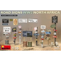 MiniArt - 1/35 ROAD SIGNS WW2 NORTH AFRICA