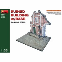 MiniArt - 1/35 RUINED BUILDING W/BASE