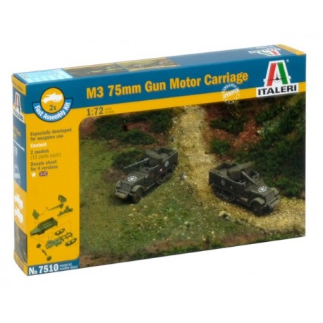 ITALERI - 1/72 M3 75MM HALF TRACK