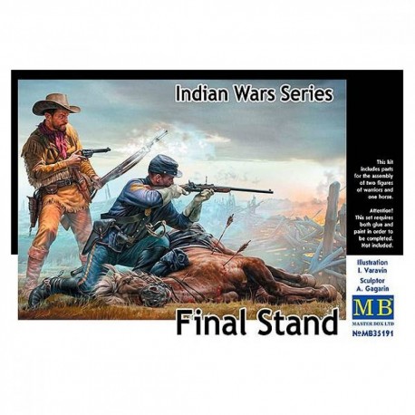 MASTER BOX LTD - MB35191 - Serie Guerre indiane, l'ultima difesa Scala 1:35