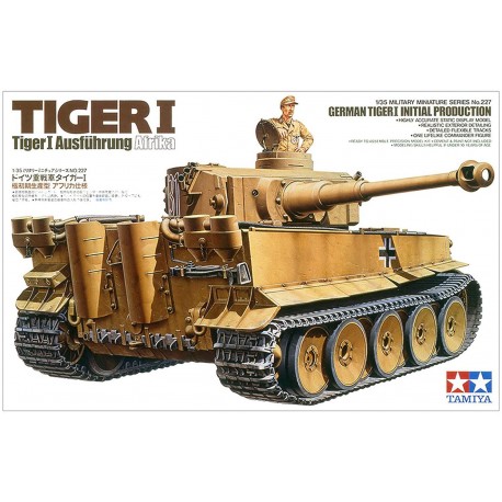 TAMIYA - CARRO TIGER I PRIMA PRODUZIONE 1:35