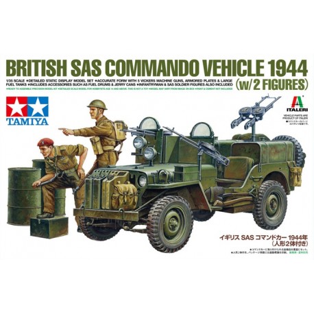 TAMIYA - GB SAS Car 1944 con figure 1:35                                                                                       .