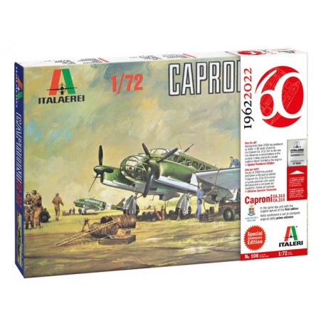 ITALERI - 1/72 Caproni Ca. 313/314 (Vintage Limited Ed.)                                                                       .