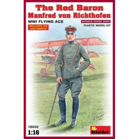 MiniArt - 1/16 RED BARON WWI FLYING ACE Manfred von Richthofen                                                                 .