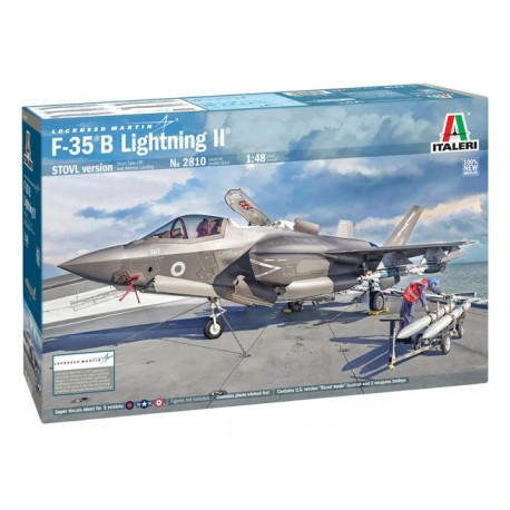 ITALERI - 1/48 F-35B Lightning II STOVL version                                                                                .