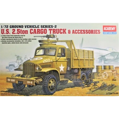 ACADEMY - US CARGOTRUCK & ACCESSORY 1:72                                                                                       .