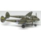 ACADEMY - P-38F LIGHTING GLACIER GIRL 1:48