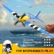 VOLANTEX RC - AEREO RC Mini Mustang P-51D BLUE 400mm CON GYRO Xpilot One Key Aerobatic Stabilization System RTF (2,4 GHz)...