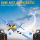 VOLANTEX RC - AEREO RC Mini Mustang P-51D BLUE 400mm CON GYRO Xpilot One Key Aerobatic Stabilization System RTF (2,4 GHz)...