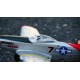 VOLANTEX RC - AEREO RC Mini Mustang P-51D RED 400mm CON GYRO Xpilot One Key Aerobatic Stabilization System RTF (2,4 GHz)...