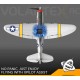 VOLANTEX RC - AEREO RC P47 Thunderbolt 400mm CON GYRO Xpilot One Key Aerobatic Stabilization System RTF (2,4 GHz) #761-16