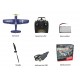 VOLANTEX RC - AEREO RC F4U Corsair 400mm CON GYRO Xpilot One Key Aerobatic Stabilization System RTF (2,4 GHz) #761-8           .