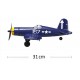 VOLANTEX RC - AEREO RC F4U Corsair 400mm CON GYRO Xpilot One Key Aerobatic Stabilization System RTF (2,4 GHz) #761-8           .