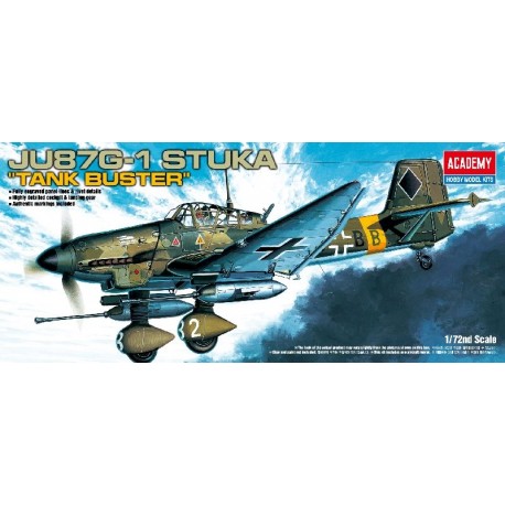 ACADEMY - JU-87G STUKA TANK BUSTER 1:72